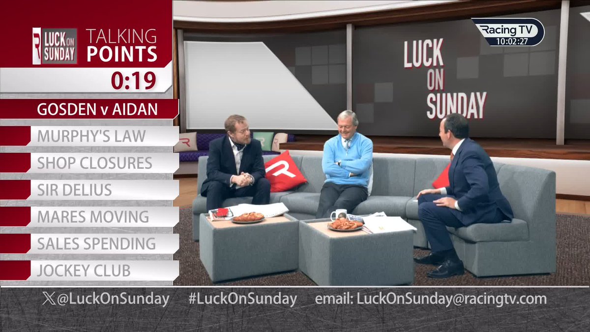 🥊 Gosden v O'Brien 🥊 Dave Yates and Somerville Lodge Stables aren't seeing eye to eye on the worthiness of this 'story'! #LuckOnSunday | World Pool | Nick Luck