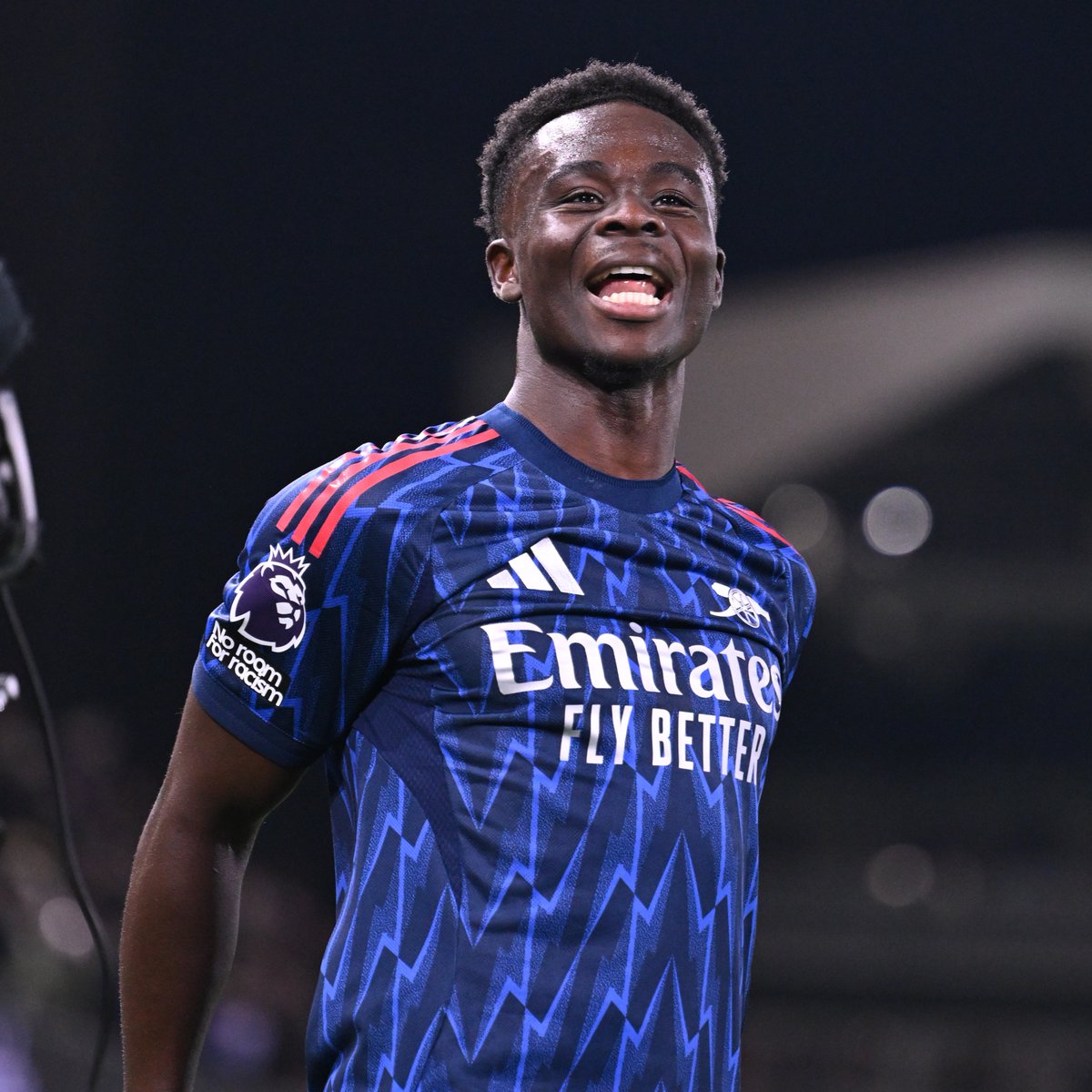 Causing chaos on the wing ⚡️ The best of Bukayo Saka against Fulham 📺