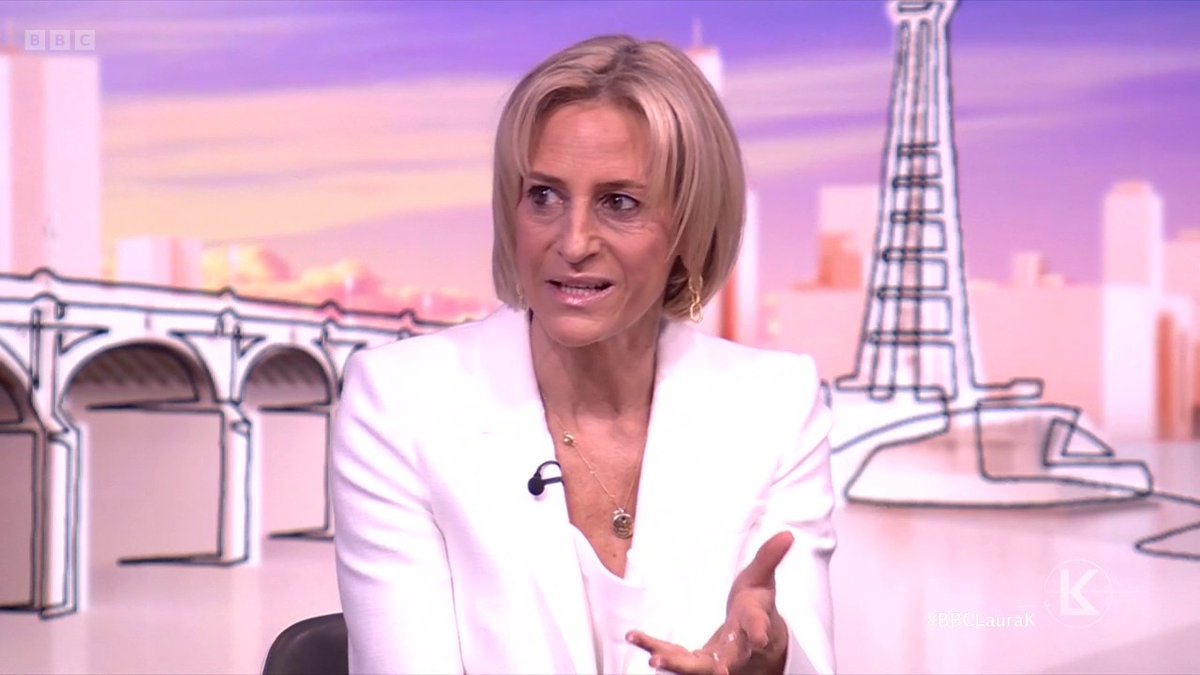 “How much more is there… that we have to now go back and question” Journalist Emily Maitlis says she felt “sick” when she read emails showing Prince Andrew had maintained contact with Jeffrey Epstein for longer than he previously said #BBCLauraK