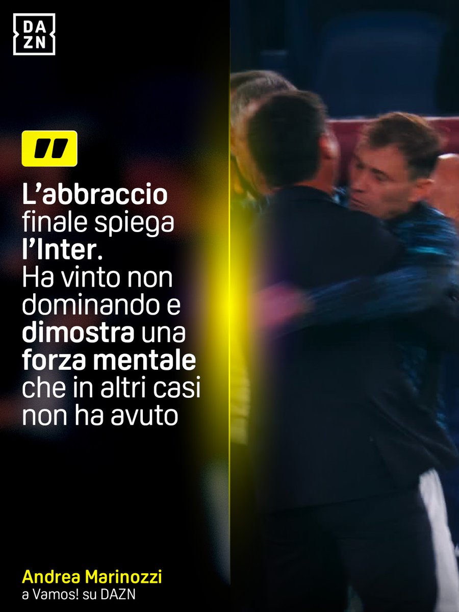 Vincono di culo ed è forza mentale. Ora questo ve lo ciucciate per anni. Parla come se fosse un sacerdote. Lo hanno preso per quello peraltro.