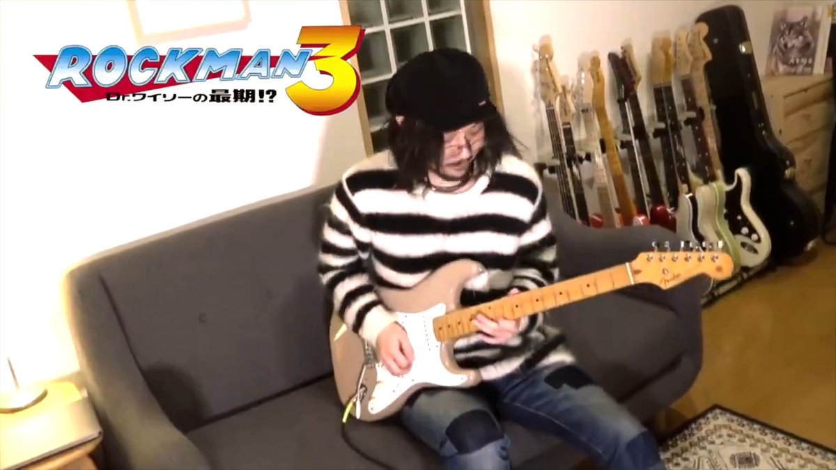 ロックマン３のオープニング曲🎸