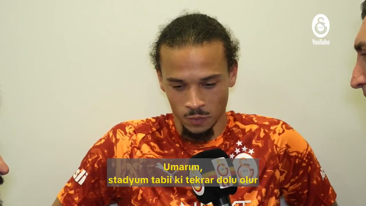 Leroy Sane: "Umarım Bodo/Glimt maçında stadyum tekrar dolu olur. Atmosfer Liverpool maçındaki gibi olacak. Taraftarlar çok çok önemli."