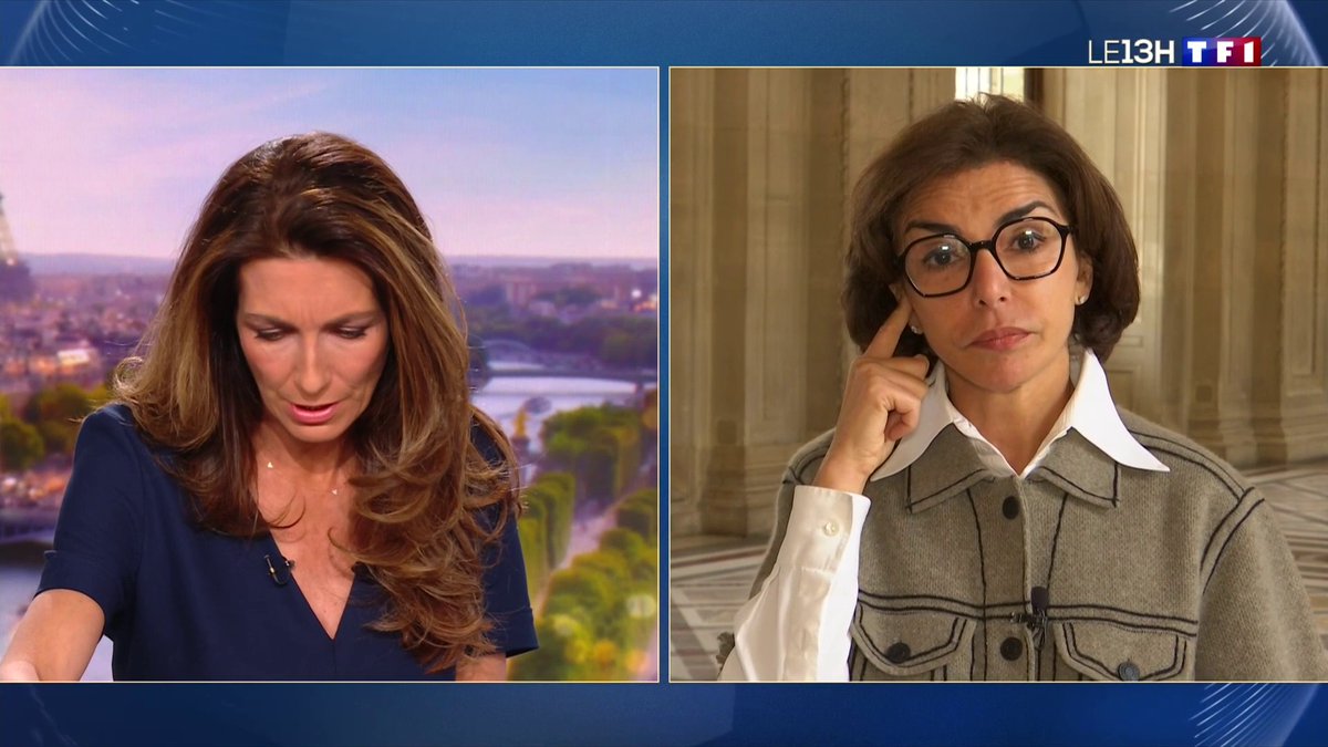 🔴 Cambriolage au Louvre 🗣️ "La vulnérabilité des musées est un sujet ancien (...) Il faut adapter ces musées aux nouvelles formes de criminalité" : Rachida Dati ن 📺 #LE13H