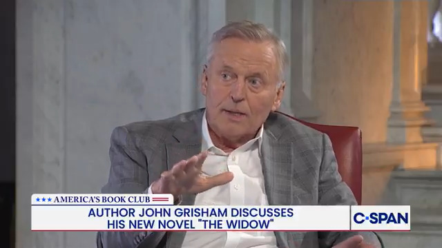 C-SPAN America's Book Club David M. Rubenstein asks about using 'the' at the beginning of titles. John Grisham: "The good titles have been used; To Kill a Mockingbird, The Grapes of Wrath, In Cold Blood. Think about it. All the great titles are gone. So I'm stuck with 'the.'"
