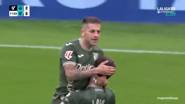 BOOOOOOM. 🥒 El PEPINAZO de Álex Millán para cerrar la victoria del C.D. Leganés. #LALIGAHYPERMOTION #LaCasaDelFútbol