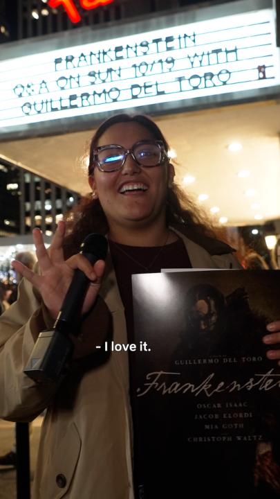 The energy was electric at FRANKENSTEIN’s sold-out Paris Theatre opening night showing! The film is now playing in select theaters and on Netflix November 7.