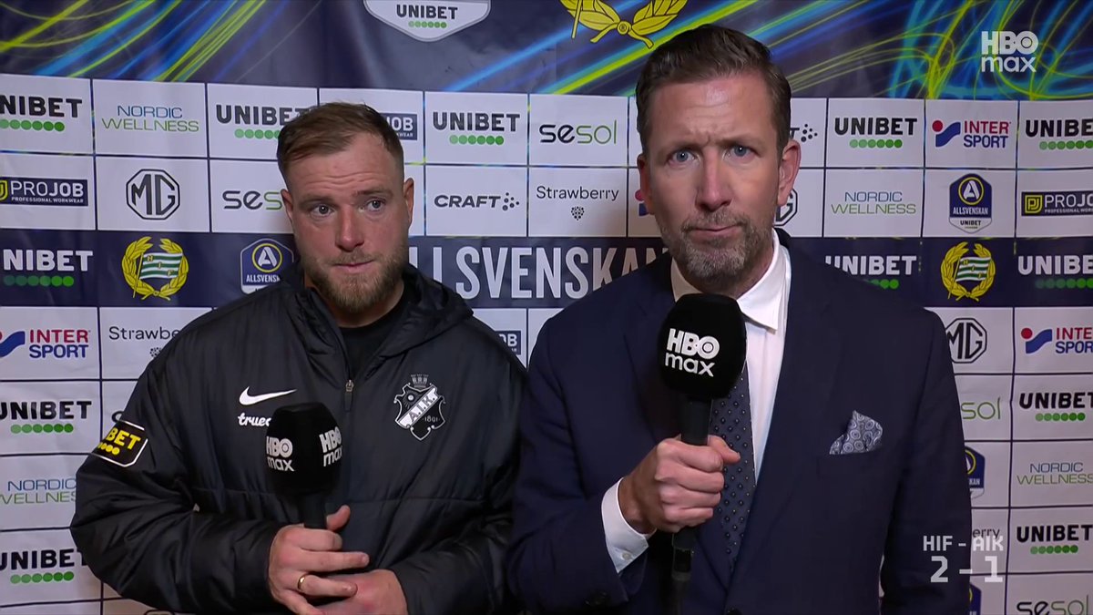 🗣 "Surt, tråkigt, besviken" John Guidetti efter AIK:s förlust i derbyt. 📲 Se höjdpunkter från Allsvenskan på HBO Max