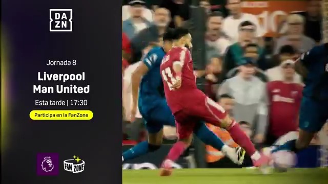 Liverpool 🆚 Manchester United ⏰ 17:30h 🎙️Alberto Montoya y Nacho González 🖥️ El Plan Fútbol de DAZN con ELCLÁSICO, LALIGA, LALIGA HYPERMOTION y las mejores ligas europeas... ¡POR SOLO 9,99€! #PremierLeagueDAZN ⚽️🏴󠁧󠁢󠁥󠁮󠁧󠁿