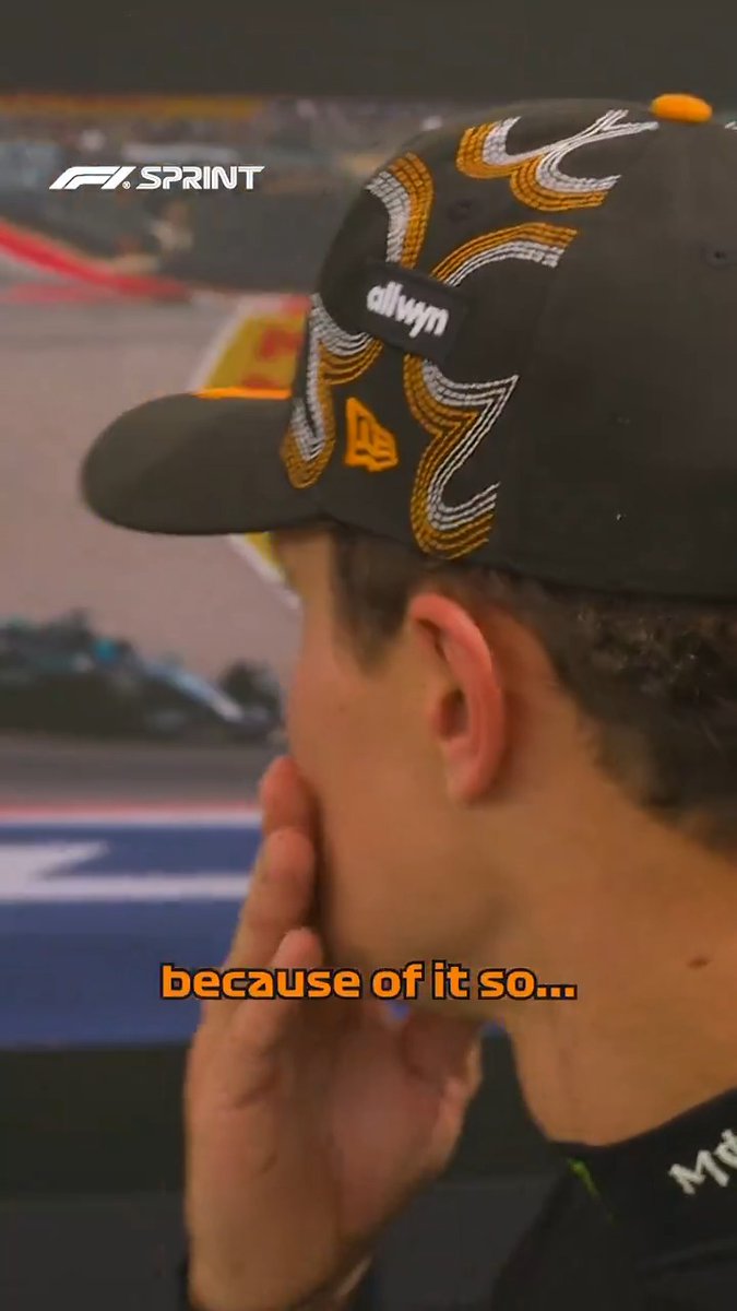A moment of déjà vu for Lando 😮 #F1Sprint #USGP