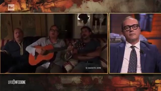 "Nel 2019 cantava Bella Ciao dedicandola a Salvini e ai neofascisti italici. Gliela dedicherebbe ancora?" Nella risposta un meraviglioso trattato sull'arte della supercazzola #laConfessione