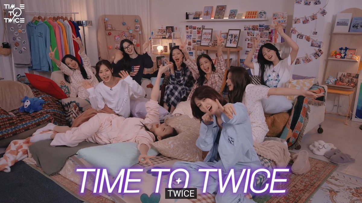 "ONCE, TWICE, HAPPY 10TH ANNIVERSARY WE LOVE YOU"