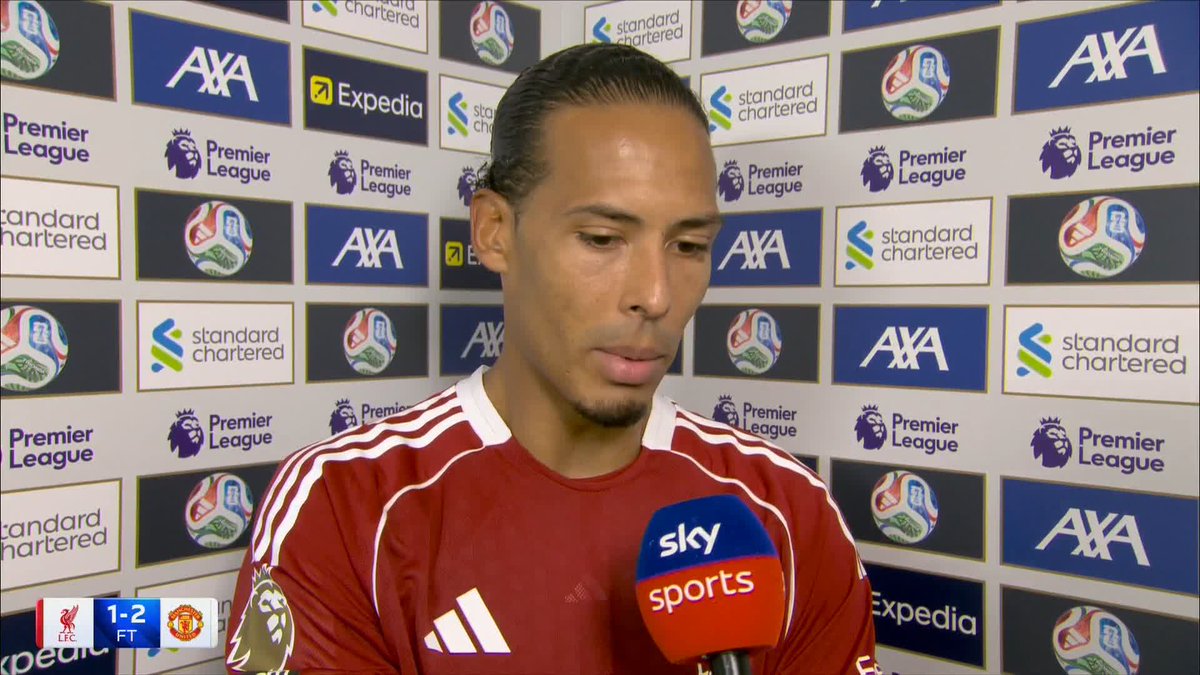 "We conceded a very sloppy second goal..." Virgil van Dijk admits Liverpool made too many poor decisions in their defeat to Man Utd 😬