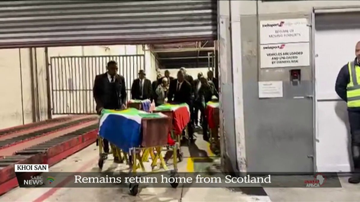 WATCH: The remains of Khoi and San descendants, seized by explorers in the 19th century, have finally been returned to South Africa. They were exhumed without consent in the Northern Cape and Western Cape between 1868 and 1924.