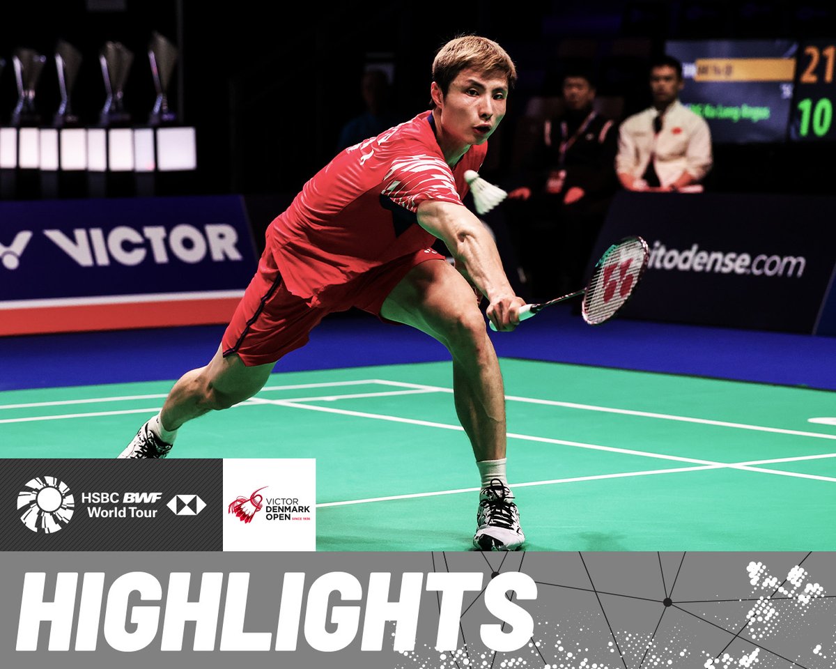 World champion Shi Yu Qi 🇨🇳 goes the distance against Jonatan Christie 🇮🇩. #BWFWorldTour #DenmarkOpen2025