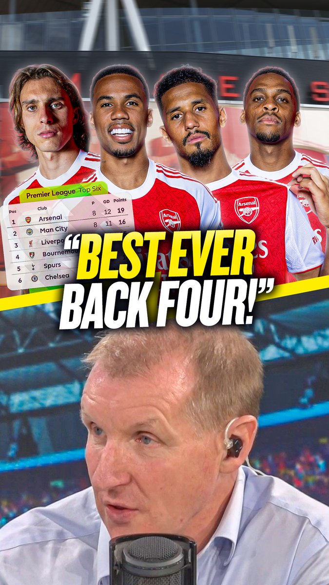 🧱"Best ever back four!" 😬"Dangerous territory!" talkSPORT's Shaun Custis and Henry Winter discuss Arsenal’s win over Fulham and their title credentials as the Gunners go top.