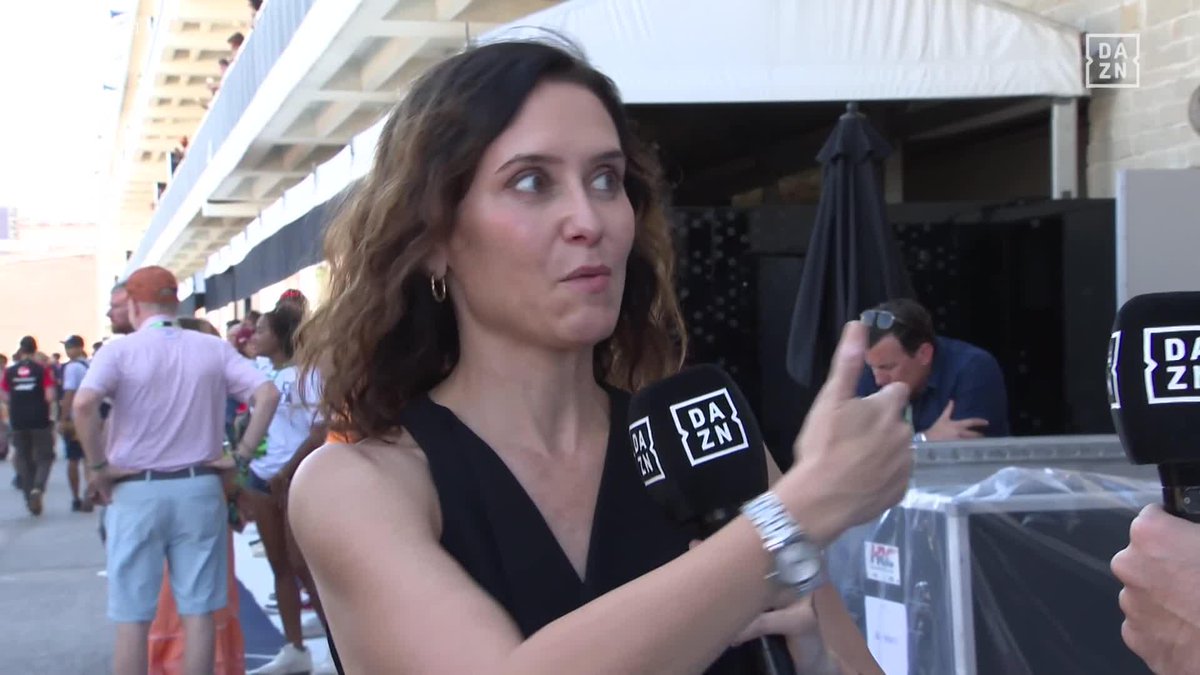 🏁 La presidenta Isabel Díaz Ayuso ha subrayado en Austin la “expectación e ilusión” que hay con la llegada de la Formula 1 a Madrid. ▶️ "Las obras van bien, más rápido de lo esperado. Ya en los próximos días empezaremos con el asfaltado". #MADRING