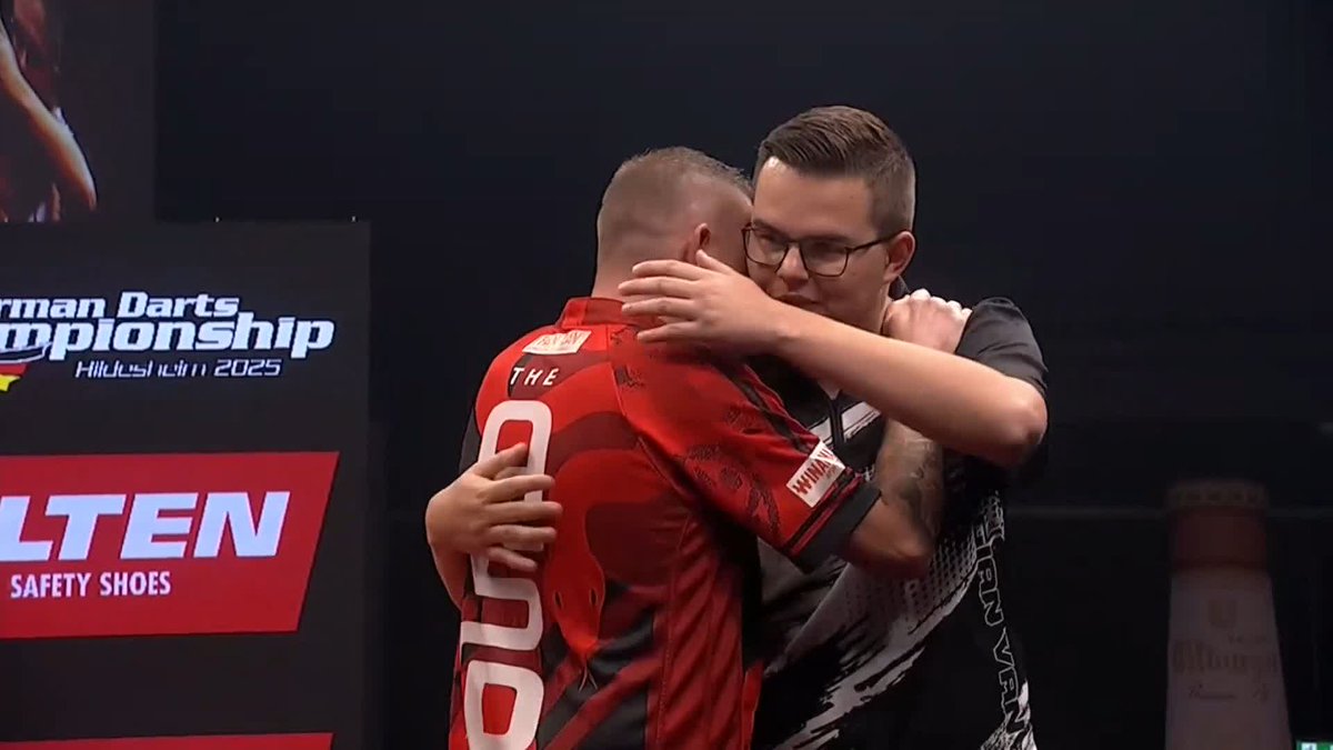 ASPINALL WINS A THRILLER! What a match we have just witnessed! Nathan Aspinall keeps his hopes alive of another European Tour title this year, as he beats Gian van Veen in a brilliant last-leg decider! 📺 #ET14 | SF