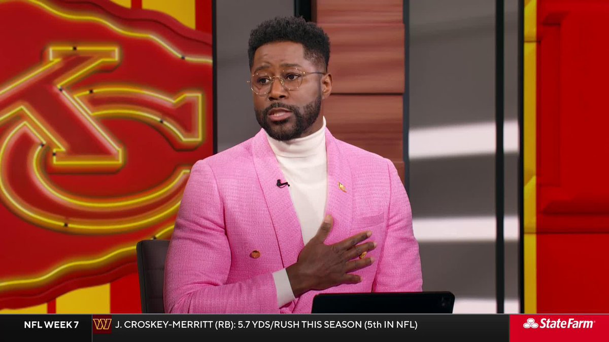 'Wait a minute, you can't talk about the postseason without us.' - Nathaniel E Burleson regrets being quick to judge the Chiefs this season