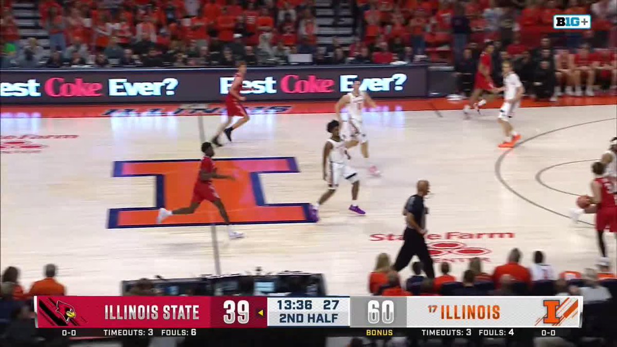 An on point pass from Kylan Boswell sets up Brandon Lee for the easy bunny! Subscribe/watch on B1G+