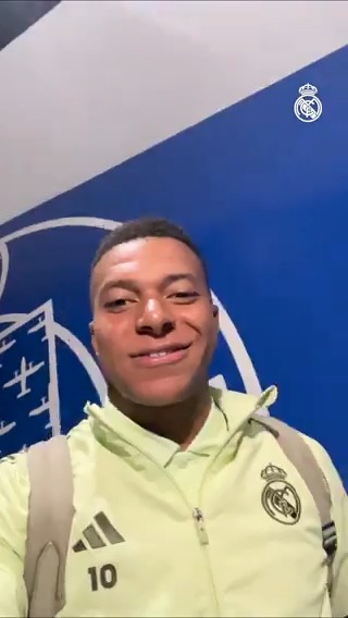 🤳 ¡Mensajito de nuestro querido Kylian Mbappé!