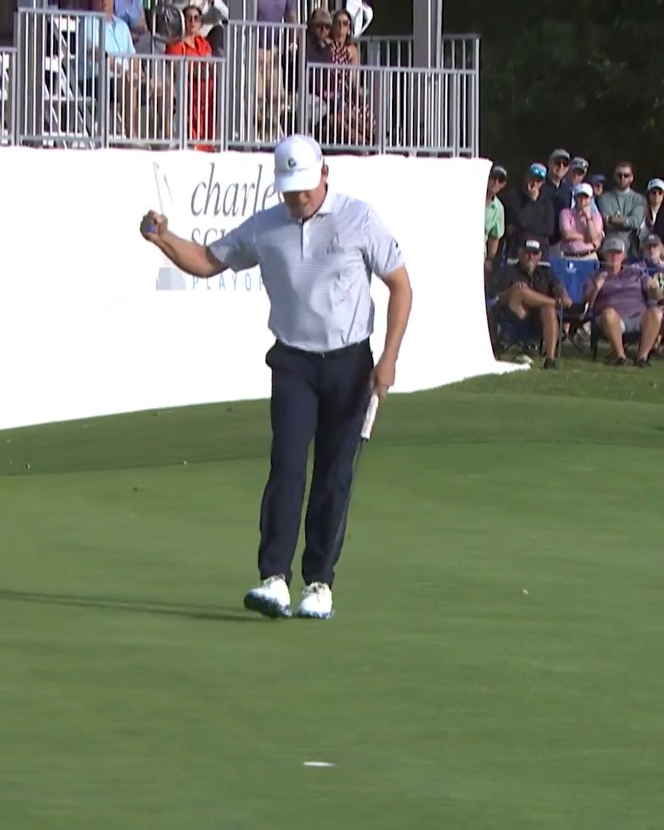Justin Leonard talks through his 18th hole eagle for the win 🔥 Justin Leonard | @DECCGolf