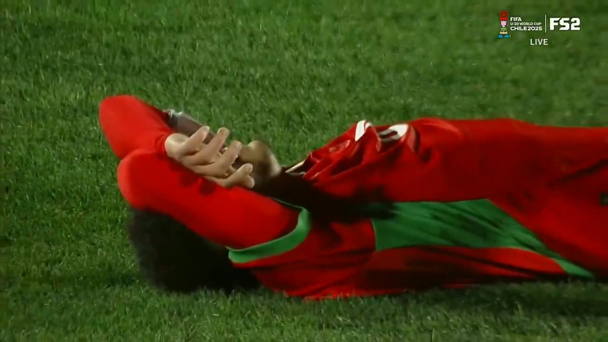 IT’S MOROCCO’S CUP 🇲🇦 THE MOMENT HISTORY WAS MADE IN THE #U20WC 🏆
