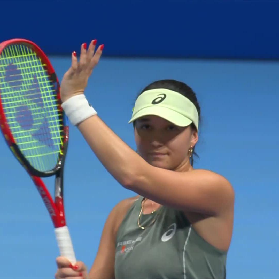 Straight sets 👏 Eva Lys progresses in Tokyo with a 6-2, 6-1 win over Boulter. #TorayPPO