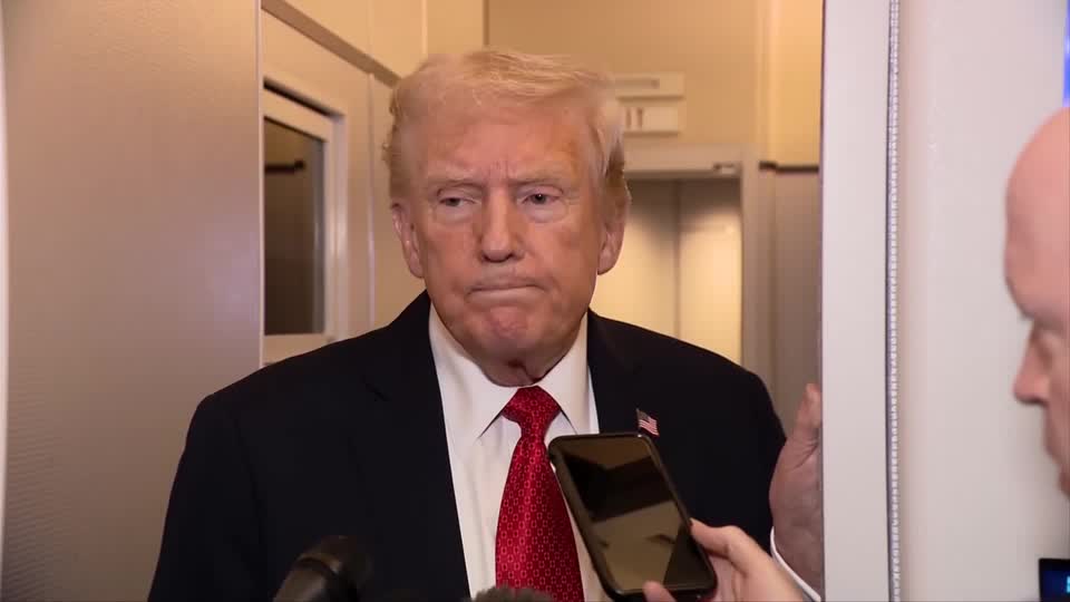 President Trump said the Gaza ceasefire between Israel and Hamas remains in effect despite recent violence, including Israeli air strikes killing 26