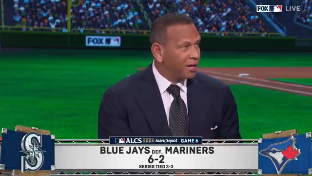 “He has 41 million Canadians on his shoulder. He’s ready to play and he’s ready for Game 7 tomorrow night.” Our is excited to watch Vlad Jr. on the Game 7 stage tomorrow 💪 Alex Rodriguez | David Ortiz | Derek Jeter