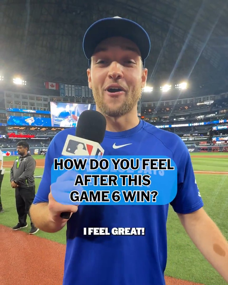 The Toronto Blue Jays had to win tonight. Trey Yesavage did everything he could to make sure that happened 💪
