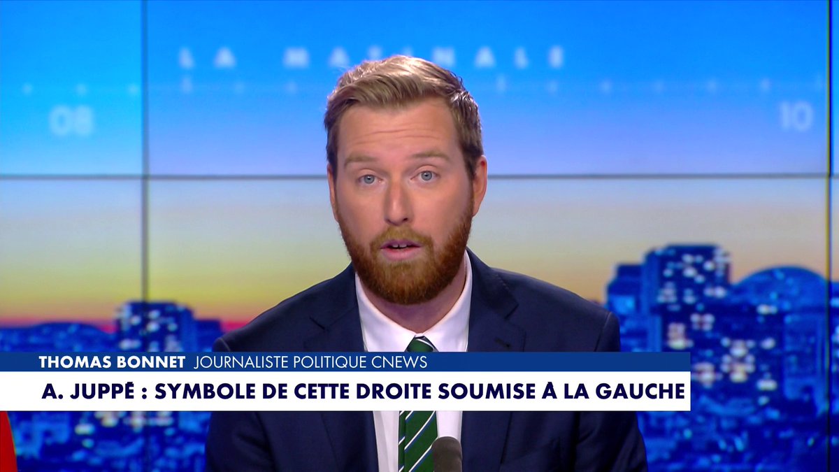 L'édito de Thomas Bonnet : «Alain Juppé : symbole de cette droite soumise à la gauche» dans #LaMatinale