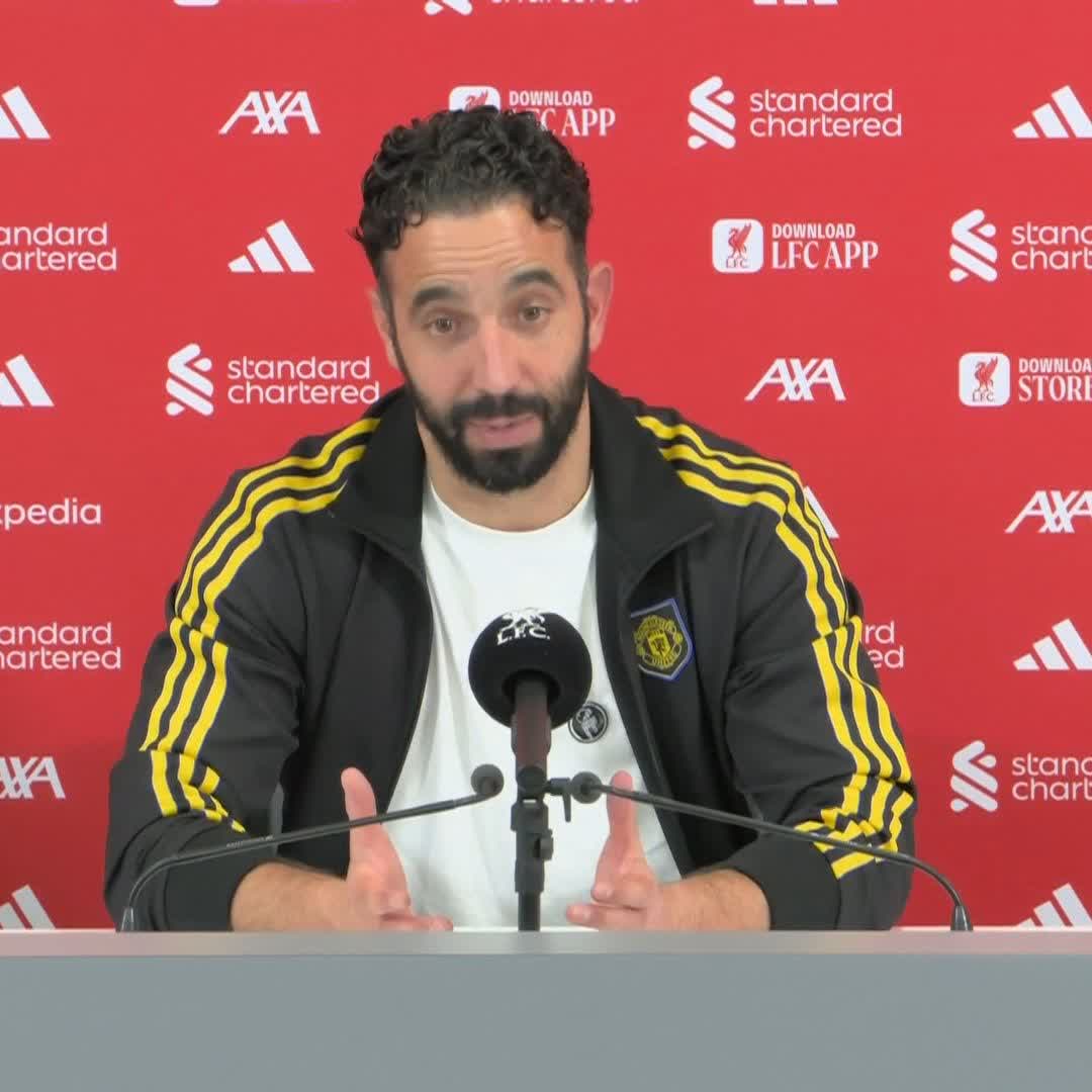 🗣️ 'The fans' support is not normal, everyone is saying I'm gone at Christmas' Ruben Amorim reacts to Man United's first win at Anfield since 2016 🔴