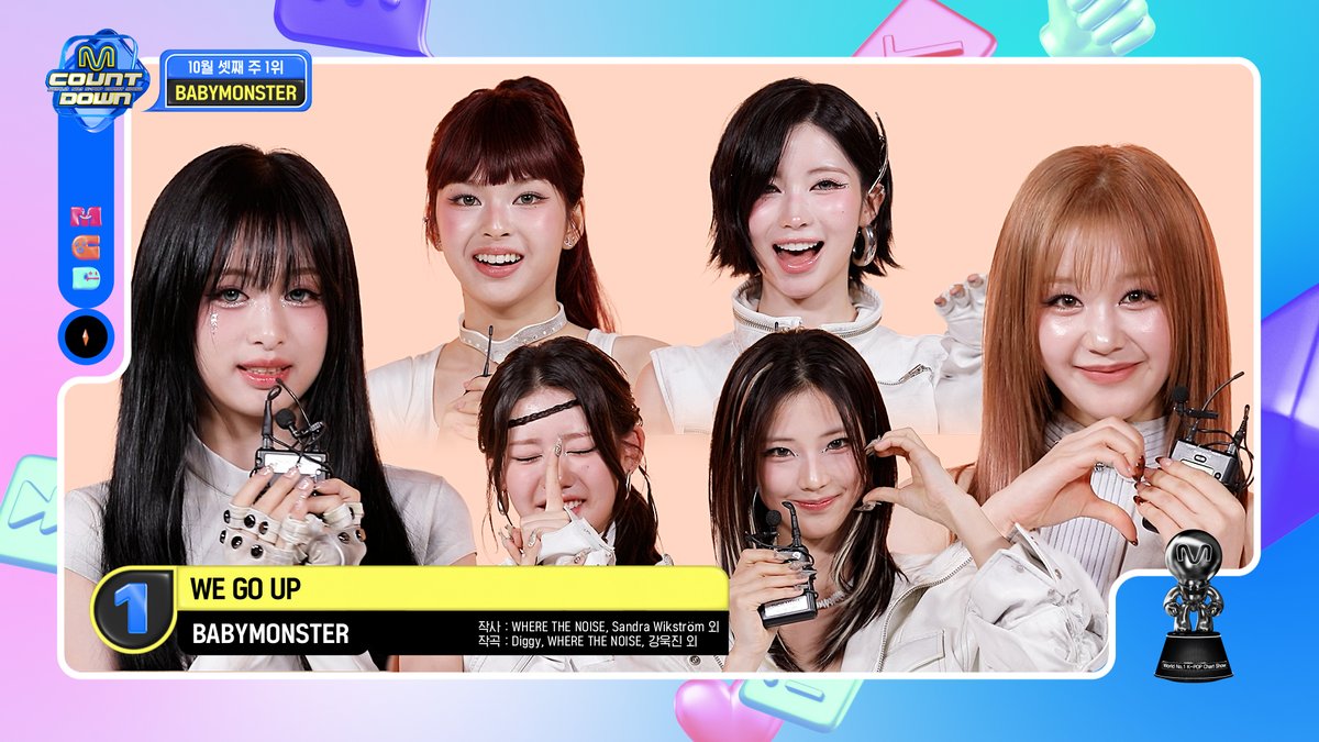 [#MCOUNTDOWN] Ep.909 🏆No.1 of the week🏆 #BABYMONSTER - #WEGOUP 축하합니다🥳🥳🥳 Encore Stage▶