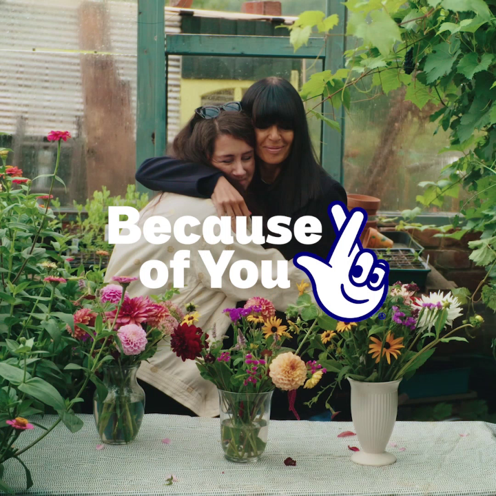 Because of you, £30M is raised every week for good causes throughout the UK. Our Ambassador-in-Chief, Claudia Winkleman, has travelled the nation one good cause at a time to meet some of the amazing people National Lottery funding has supported 💙 #BecauseOfYou #NationalLottery