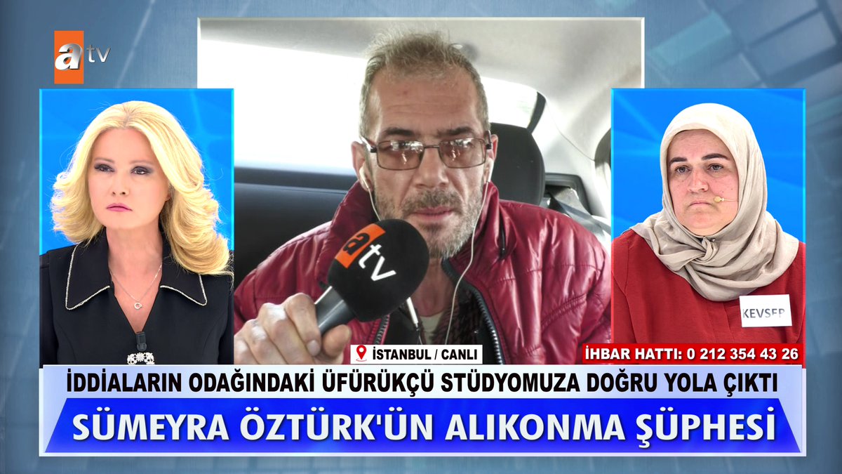 Ailenin hedefindeki üfürükçü canlı yayında... #MügeAnlıİleTatlıSert #MügeAnlı atv
