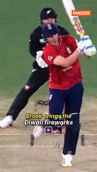 HARRY BROOK - MADNESS IN SIX HITTING...!!! 🤯🔥