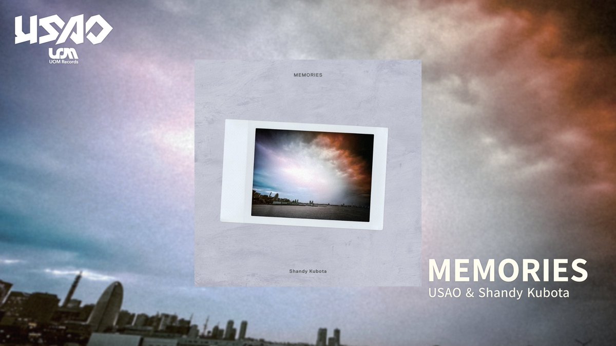 【秋M3新作】 USAO ＆ Shandy Kubota 『MEMORIES』 2025.10.26 Release 秋M3え-20b UOM Records REDALiCE、aran、Srav3R による豪華リミックスを収録した全15曲 USAOが自我を捨てるほどに振り切った新曲＋リマスタリングされた再録曲をご堪能ください TANO*C STORE