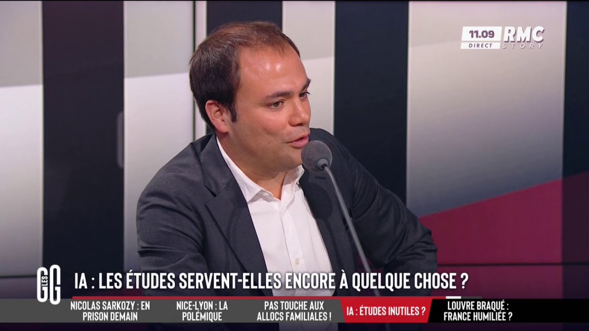 🗣️ Charles Consigny : "Je suis face à 2 boomers. L'université est plus utile que jamais face à des générations d'analphabètes. Les jeunes comédiens et youtubeurs n'ont jamais lu un livre en entier dans leur vie. Ils n'ont aucune éducation. Il faut de la contrainte." #GGRMC