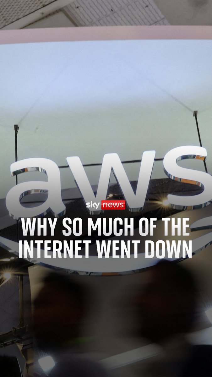 Sky's Technology Correspondent Rowland Manthorpe explains the cause of the major internet outage which affected Amazon, Snapchat and several other apps and websites.