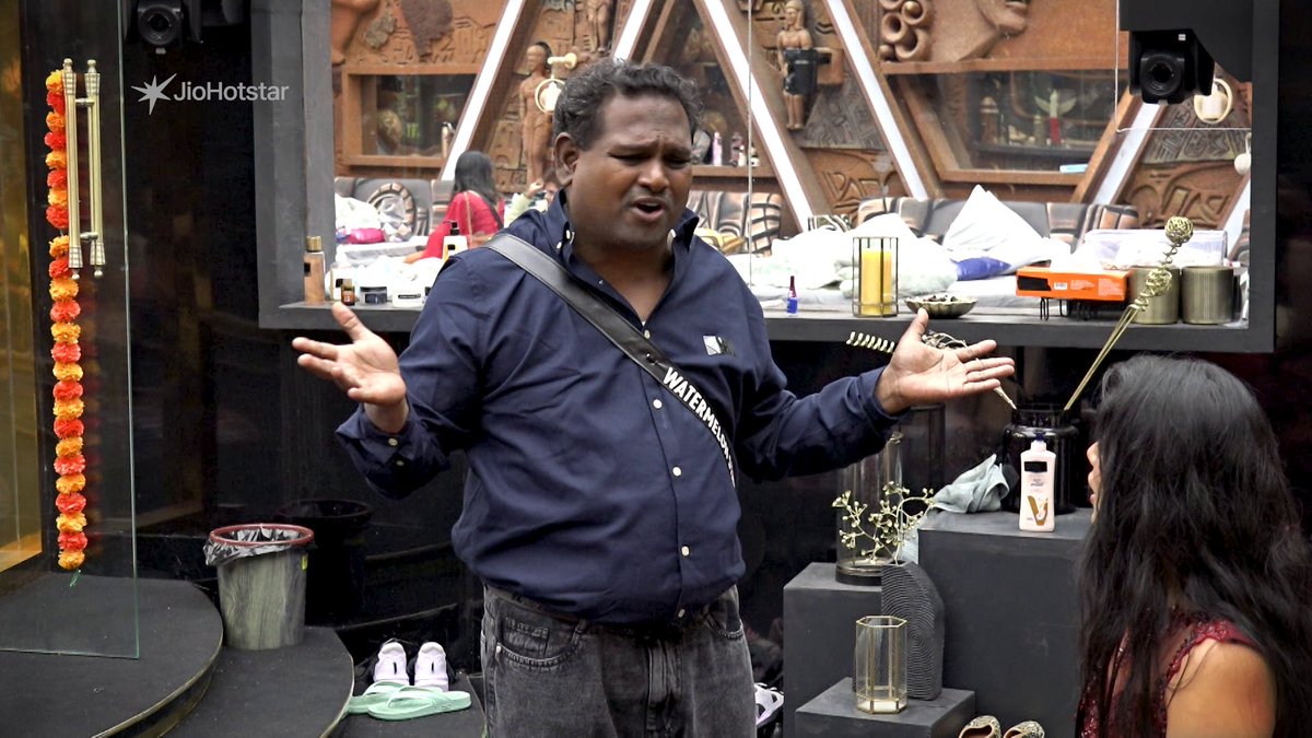 #GanaVinoth & #Diwakar fight again! 🫤🫤 But #Viyana is crying for saying Nadikka therla!! #BiggBossTamil9 #BiggBoss9Tamil #BiggBossTamilSeason9