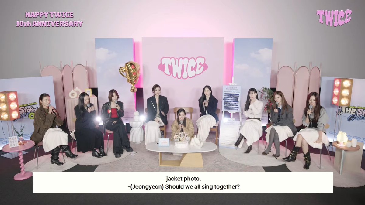 HAPPY 10TH ANNIVERSARY FROM TWICE 🎉