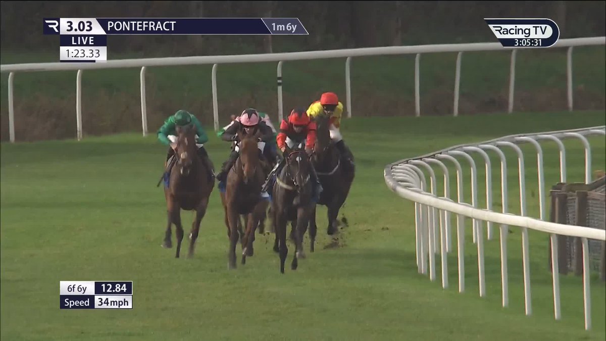 Shayem (King Of Change) makes it three from four with a wide-margin success in the Listed British EBF Silver Tankard Stakes for the Karl Burke team PontefractRacecourse