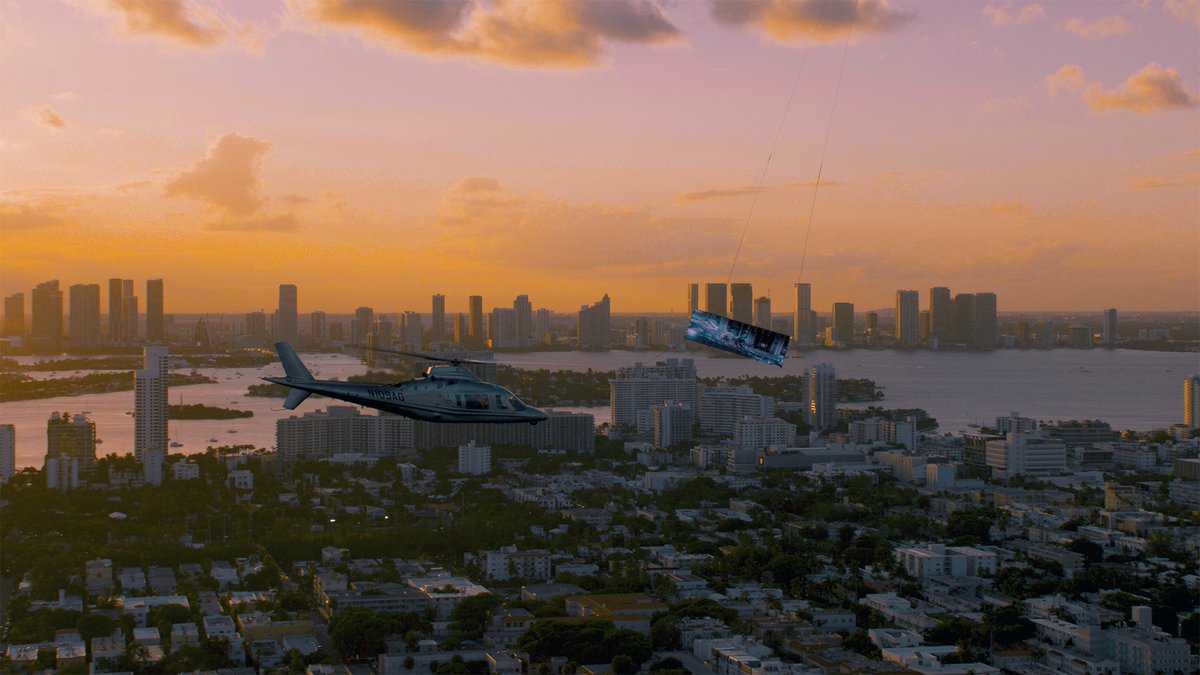 Two helicopters, one record-breaking floating screen, and a battle in the heavens 🚁 We took the fight sky-high to celebrate the launch of NINJA GAIDEN 4: