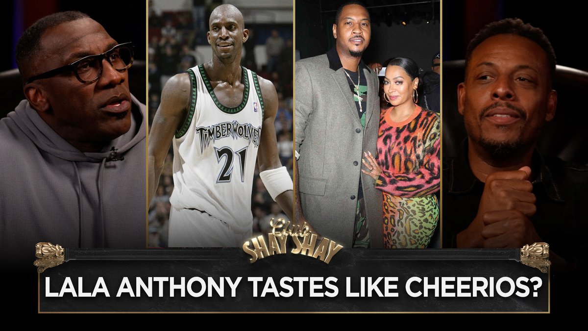 Kevin Garnett Told Carmelo Anthony Lala Anthony Tastes Like Cheerios “Kevin Garnett is just an intimidating force, just like looking at him, man, like his aura, like he got a whole aura about him just walking in a room, then if he starts barking at you.” - Paul Pierce