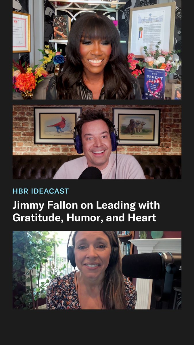 Great leaders recognize and celebrate the work of everyone on the team. Jimmy Fallon shares the moment he learned the importance of putting in effort—because when people feel seen, they show up differently. Listen to the full IdeaCast episode here: