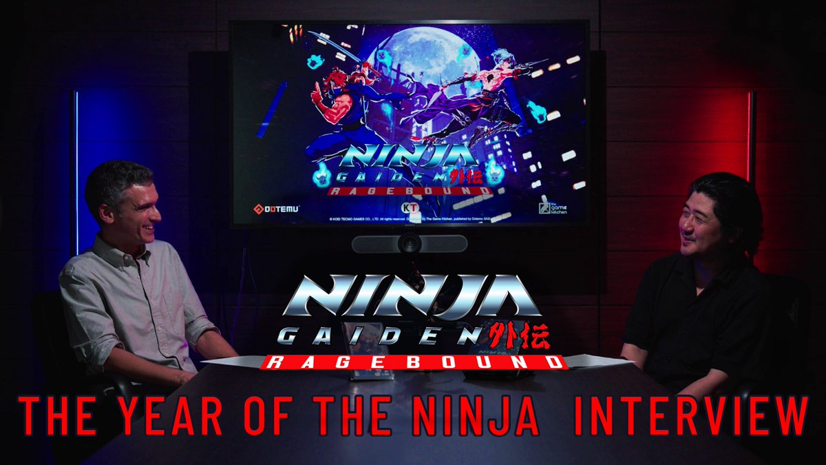The Year of the NINJA is here!🥷 Check out this exclusive interview featuring David Jaumandreu (The Game Kitchen) and Fumihiko Yasuda (Team NINJA) on the 2025 entries in the iconic NINJA GAIDEN series!