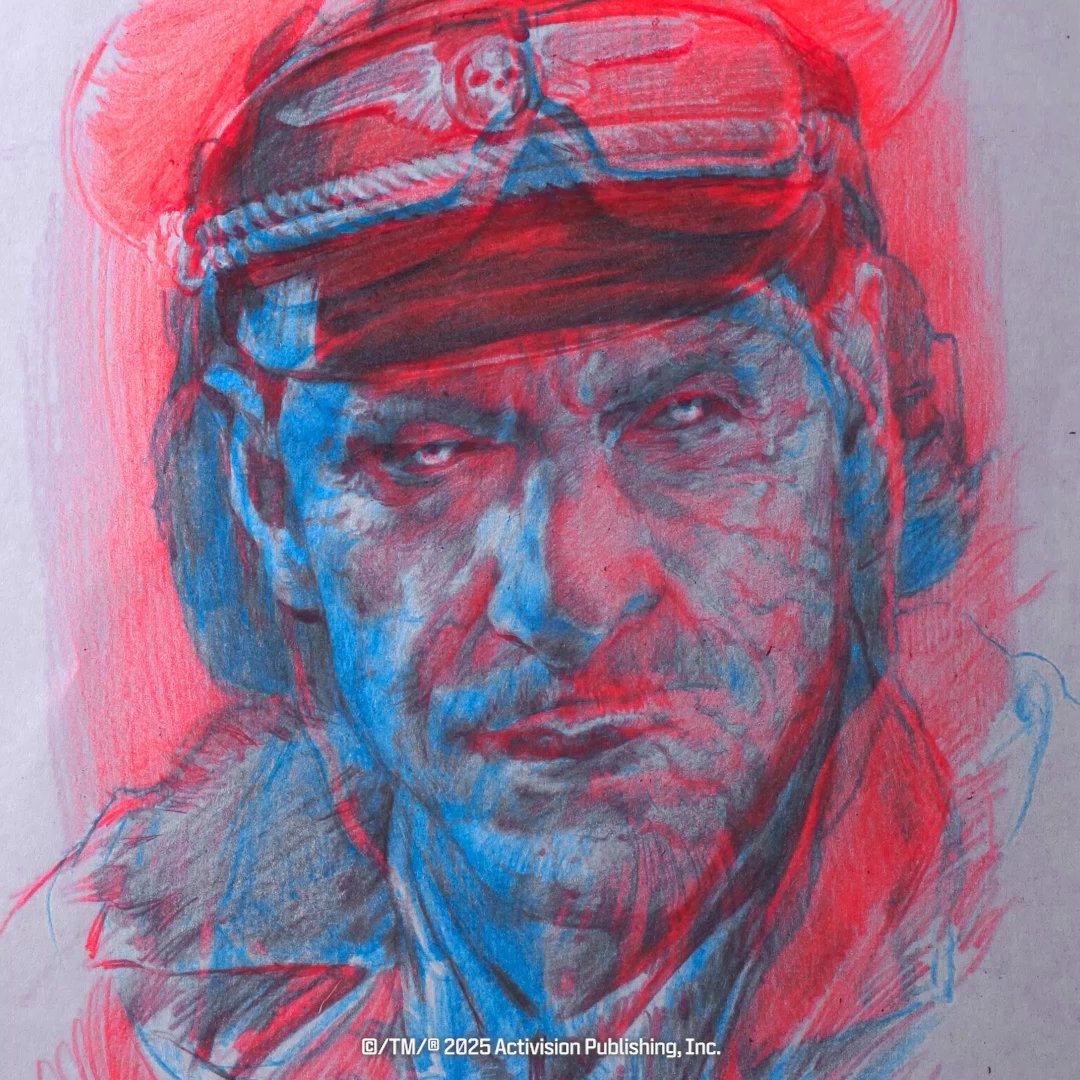 Perception is everything 🔴🔵 Watch Raw Pencil Art shine a new light on the Black Ops 7 Zombies crew ✏️