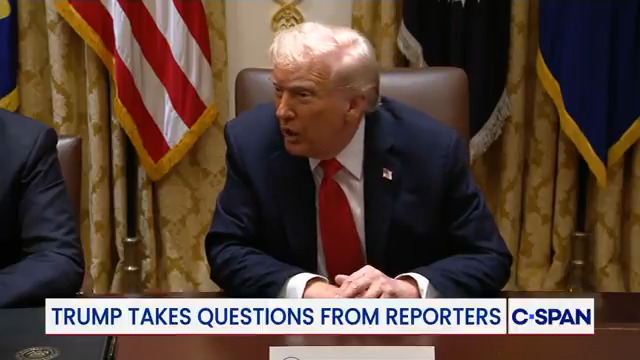 Reporter: A few weeks ago you said that Ukraine could possibly win the war Trump: "Well, they could. They could still win it, I don't think they will”