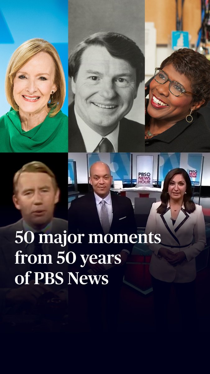 The show you now know as the PBS News Hour went on the air 50 years ago. In the past five decades, our team has covered the biggest stories and interviewed leaders around the world. Here’s a major moment from every year we’ve been on air.