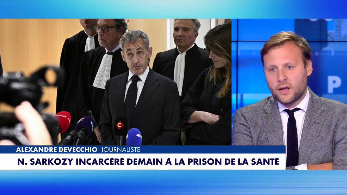 Alexandre Devecchio : «Nicolas Sarkozy est combatif, il montre du panache et de la dignité. On ne mesure pas encore. S'il n'est pas coupable, c'est un coup d'Etat judiciaire qui est encore plus grave concernant la démocratie.»
